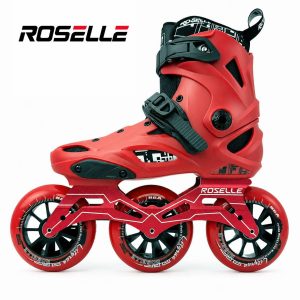 Roselle Urban 3-Wheel Inline Skates 85A | Aluminum Frame Fitness Skates for City & Street